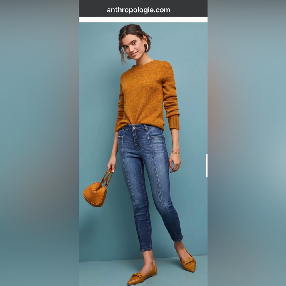 Pilcro High-Rise Denim Leggings